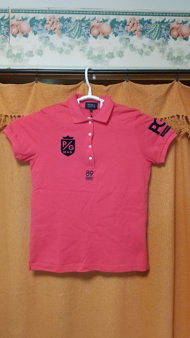 パーリーゲイツ レディース半袖ポロシャツ ピンク 原英莉花プロモデル