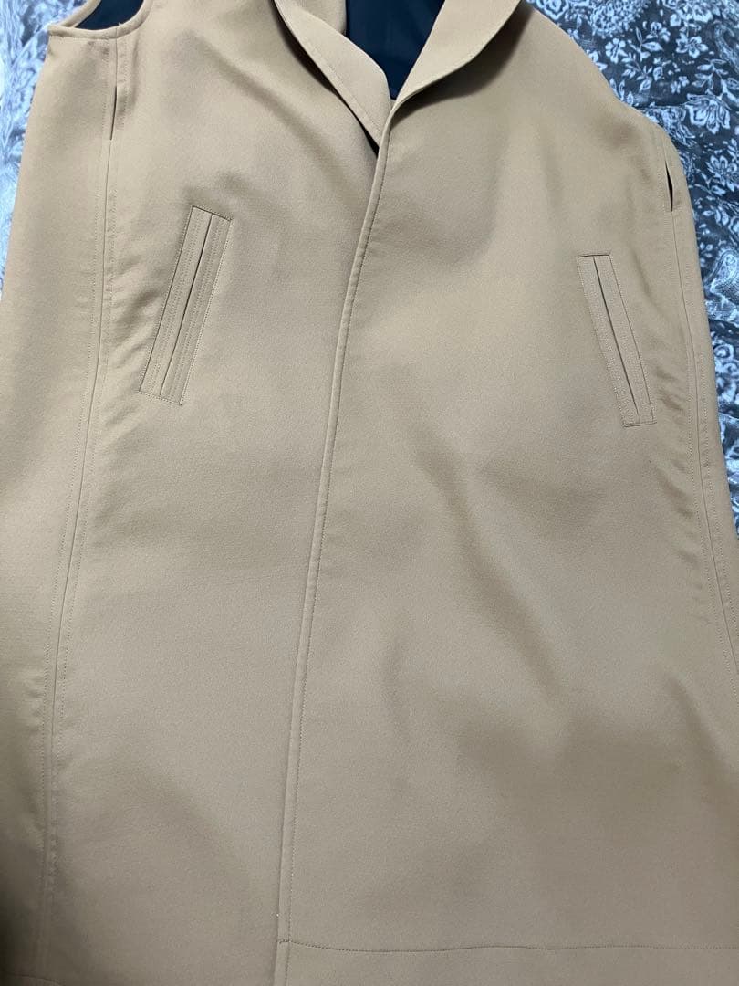 ELLIE エリー スリーブレスコート ベージュ 完売商品 美品 実物写メ