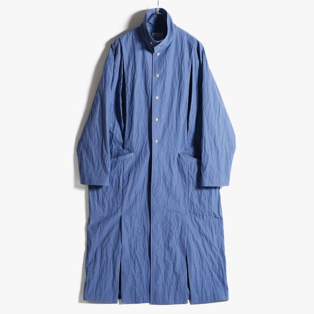 早い者勝ち】whowhat SLIT COAT -RETRO BLUE-