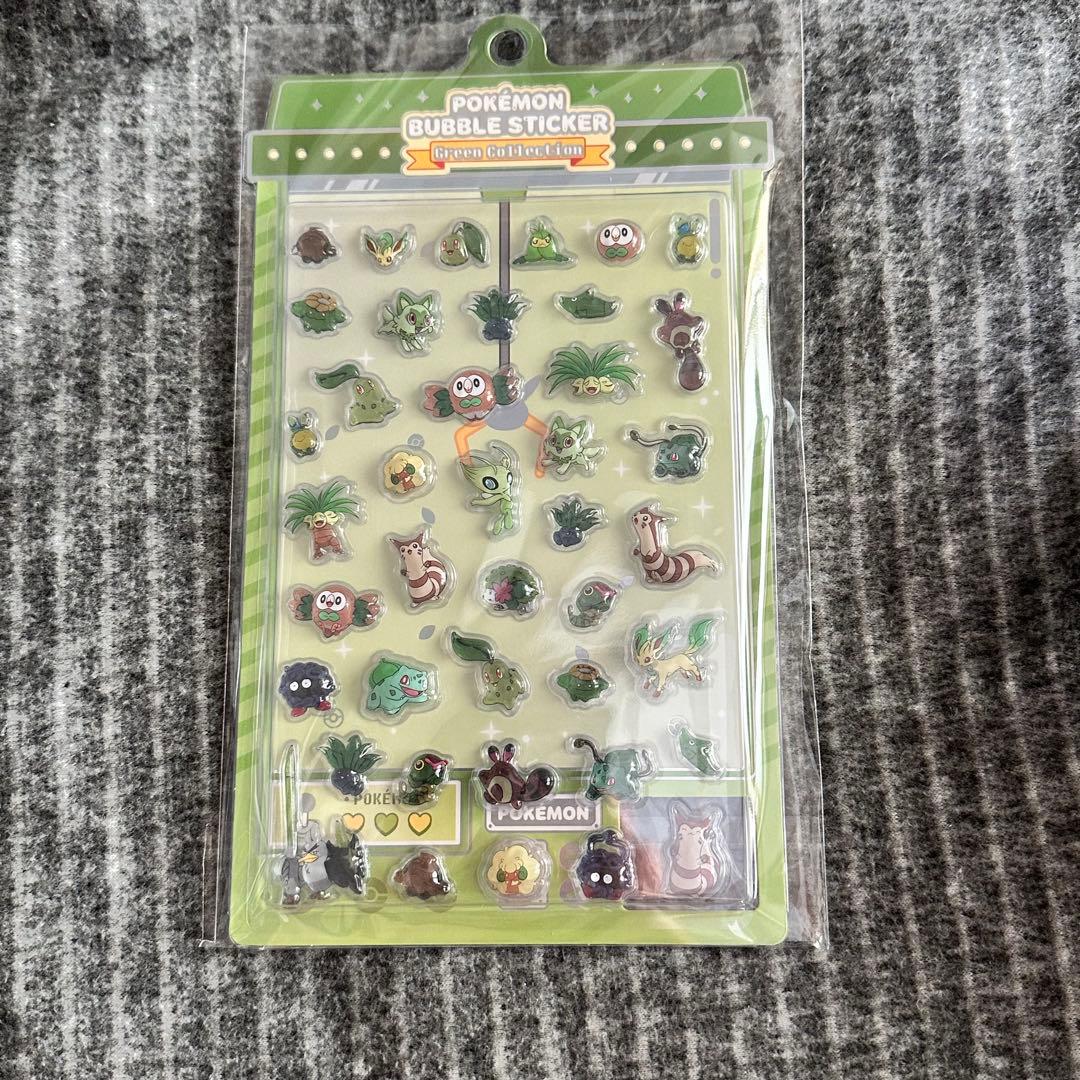ポケモン 韓国公式 バブルステッカー 全8種 コンプリートセット - メルカリ