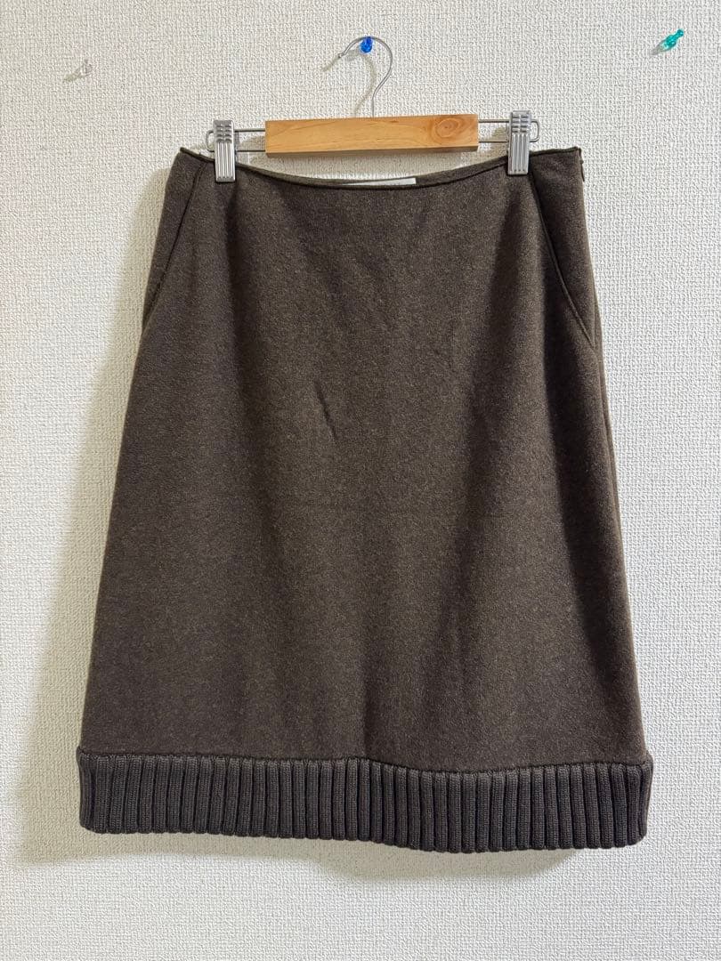 MIU MIU Dark Brown Skirt Archive