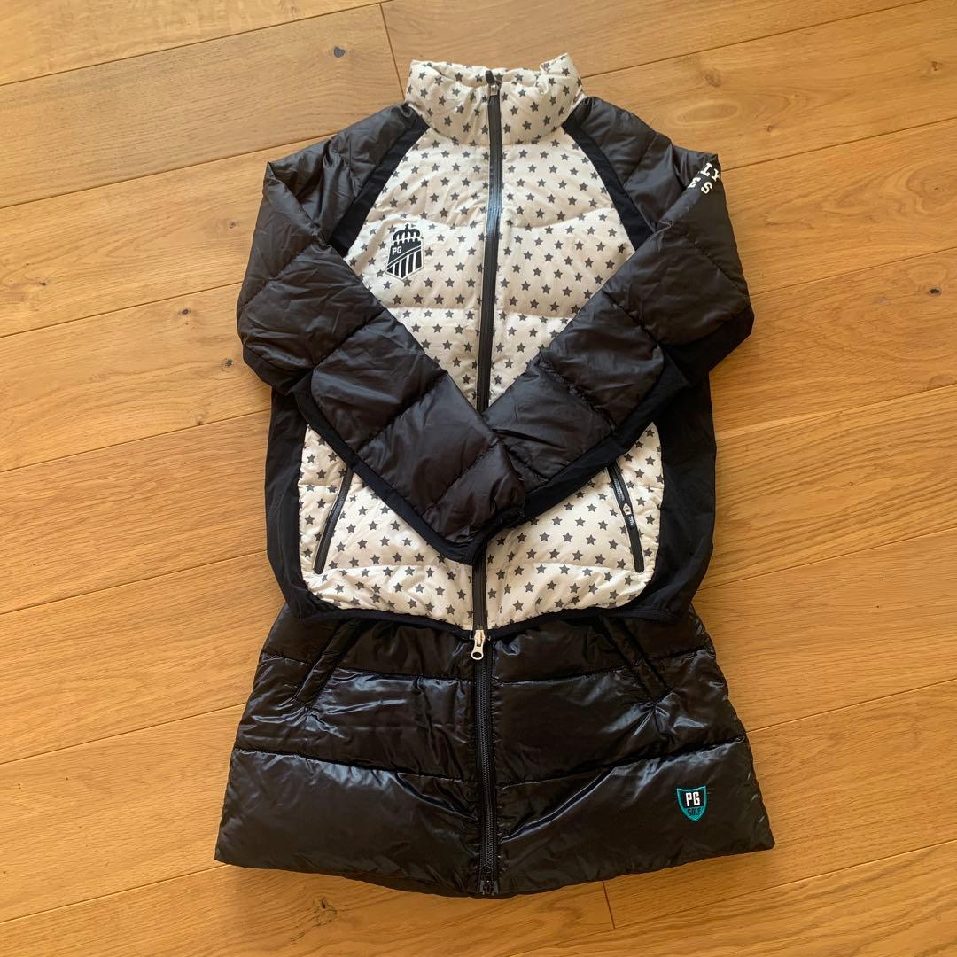 パーリーゲイツ レディース 星柄 ダウンジャケット サイズ0 - メルカリ