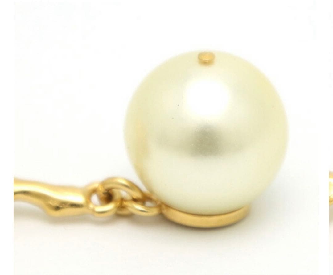 ディオール ピアス ローズ ゴールド トライバル