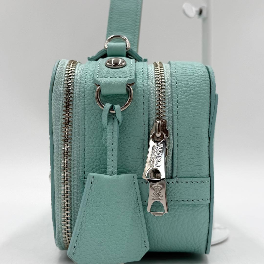 美品】ADMJ ショルダーバッグ スワロフスキー モーツァルト ミント