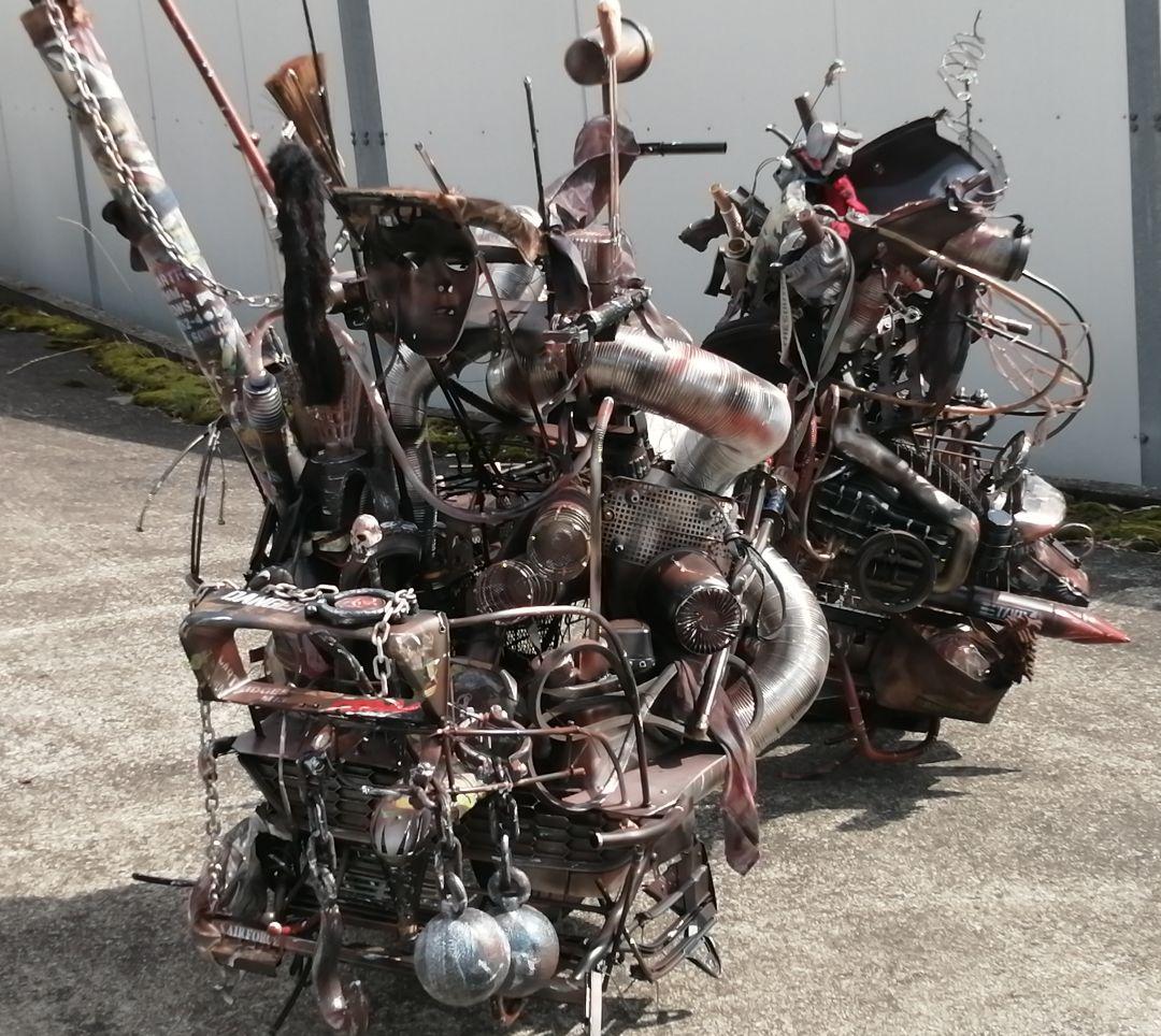 世紀末 デコチャリ 自転車 ジャンクスタイル 改チャリ カスタム スチームパンク 世紀末 デコチャリ 自転車 ジャンクスタイル 改チャリ カスタム