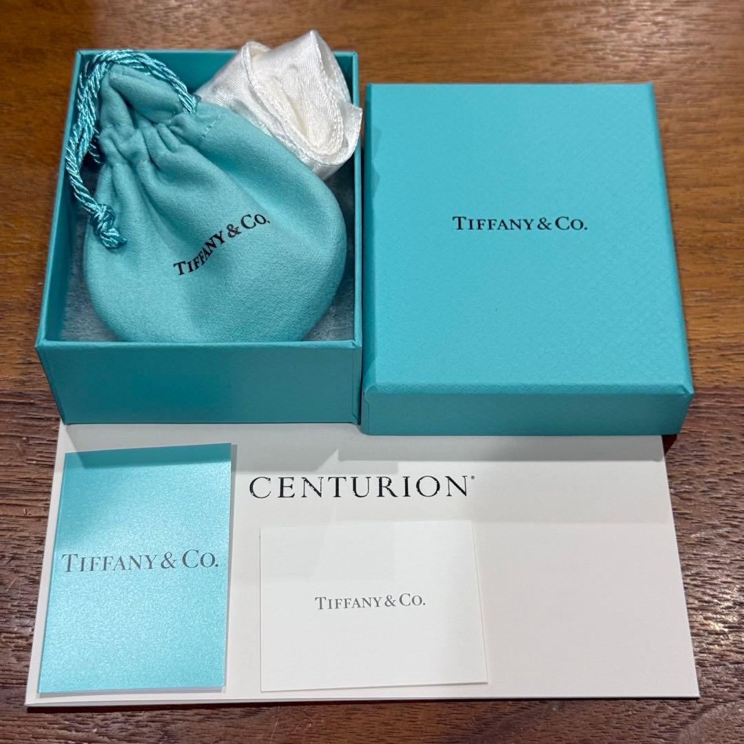 新品未AMEX センチュリオン ギフト キーリング ティファニー
