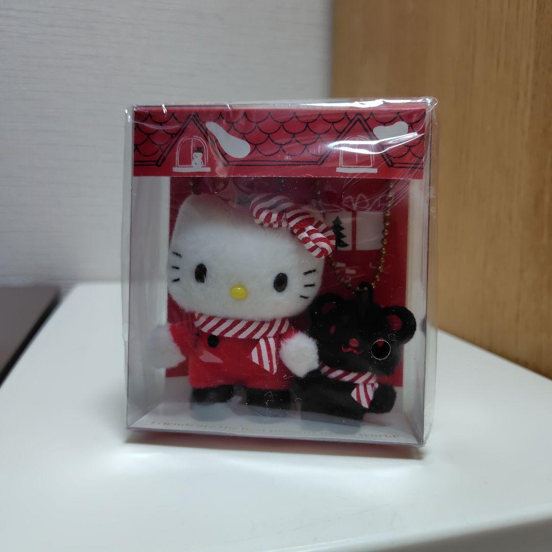 サンリオ ハローキティ マスコット ぬいぐるみ セット リボン 黒 クマ 希少 sanrio（サンリオ） ハローキティ マスコットホルダー（ロリータ