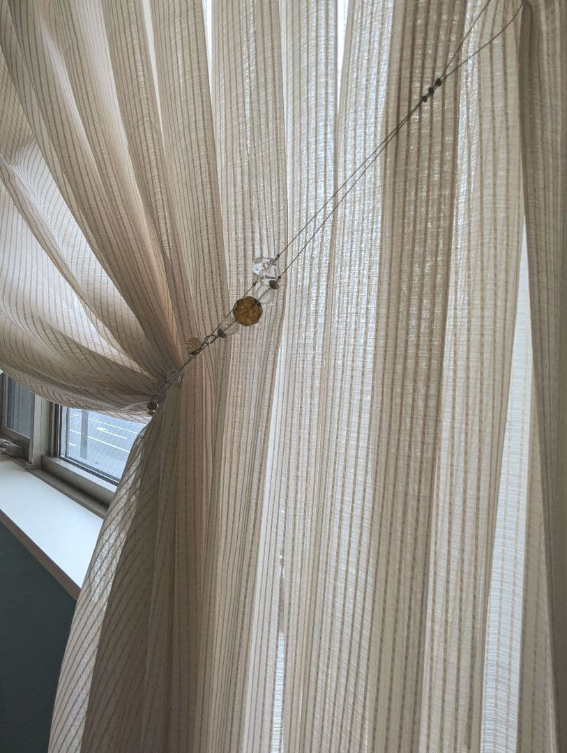 mermaid_7788様専用】シンコールオーダーレースカーテン（2枚組