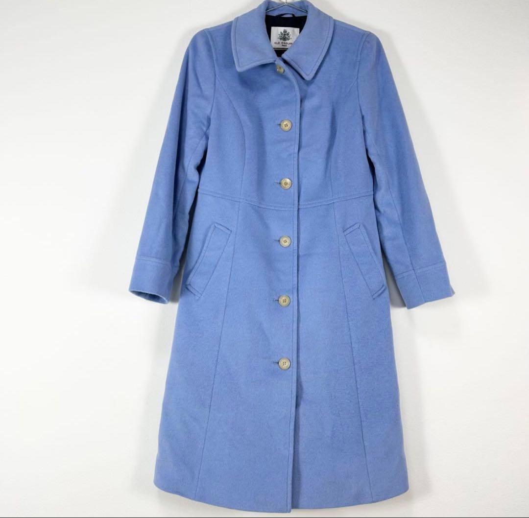 オールドイングランド ステンカラーコート アンゴラ混 36サイズ - メルカリ