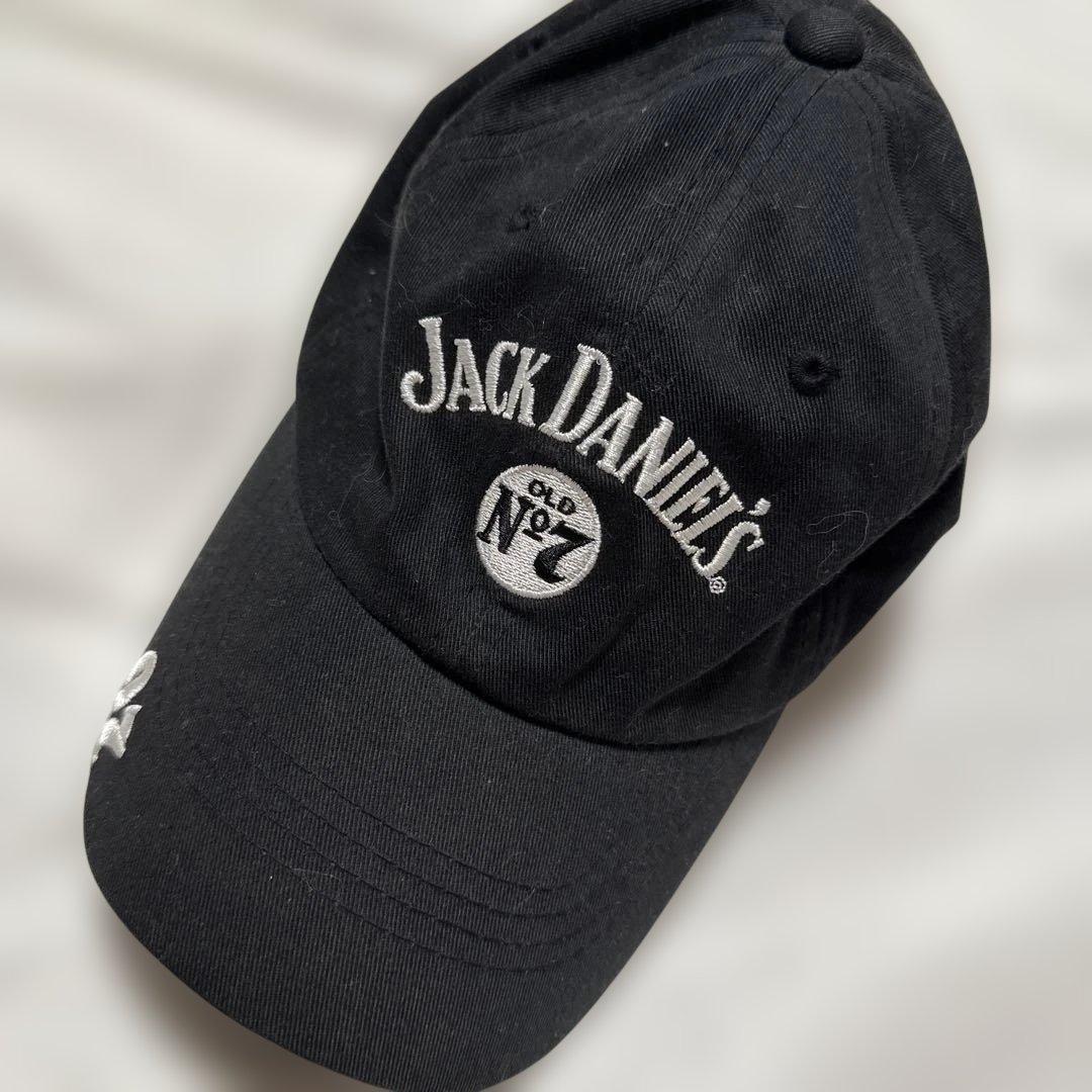 ヴィンテージ ベースボールキャップ　ジャックダニエル　n7 キャップ/帽子】Jack Daniel (ジャックダニエル) Old N°7 ビンテージ
