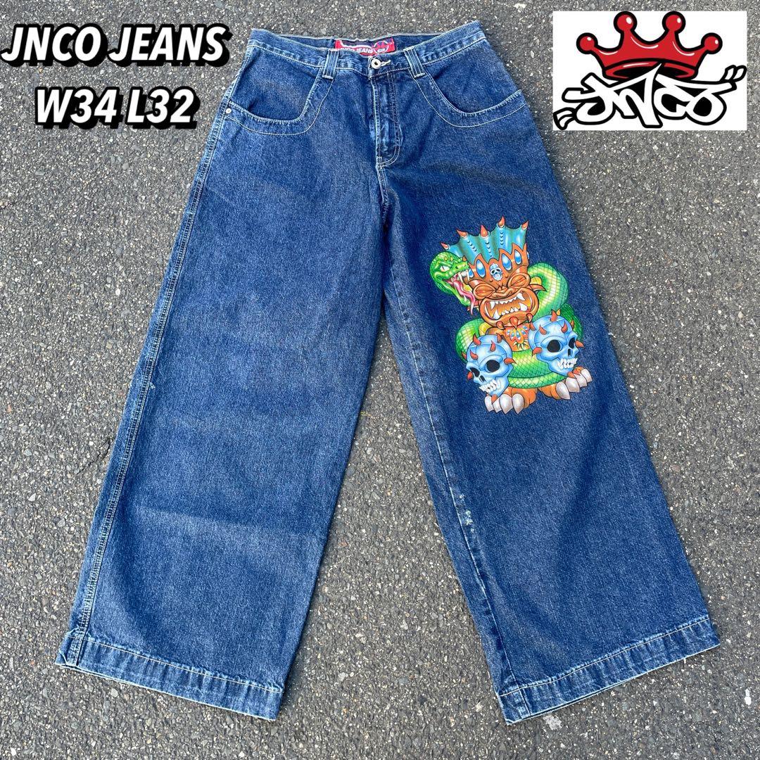 JNCO JEANS ジンコ ジーンズ W34 L32 バギー パンツ - メルカリ