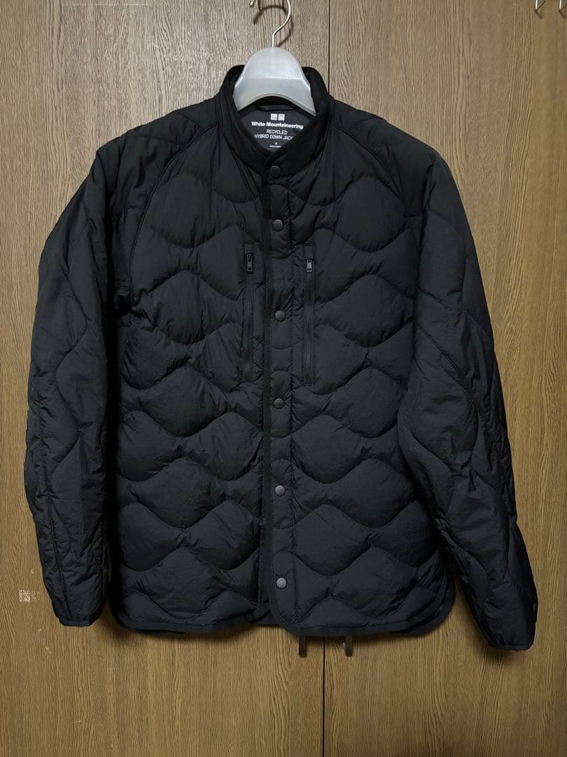 UNIQLO White Mountaineering ダウンジャケット BK ユニクロとホワイトマウンテニアリングが三度コラボへ。リサイクル素材