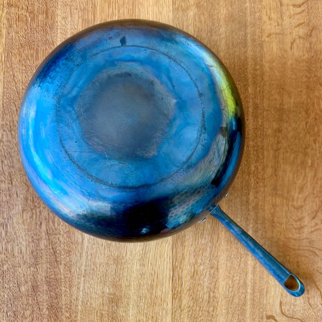 羽生直記さん フライパン 深型 中華鍋 ウォックパン 打ち出しフライパン