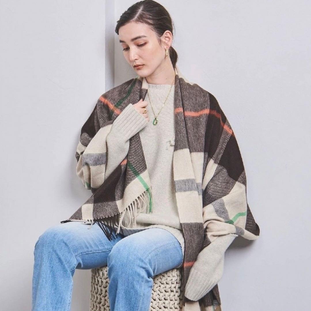 Joshua Ellis 22AW カシミヤ大判ストール CPG 51799 - メルカリ