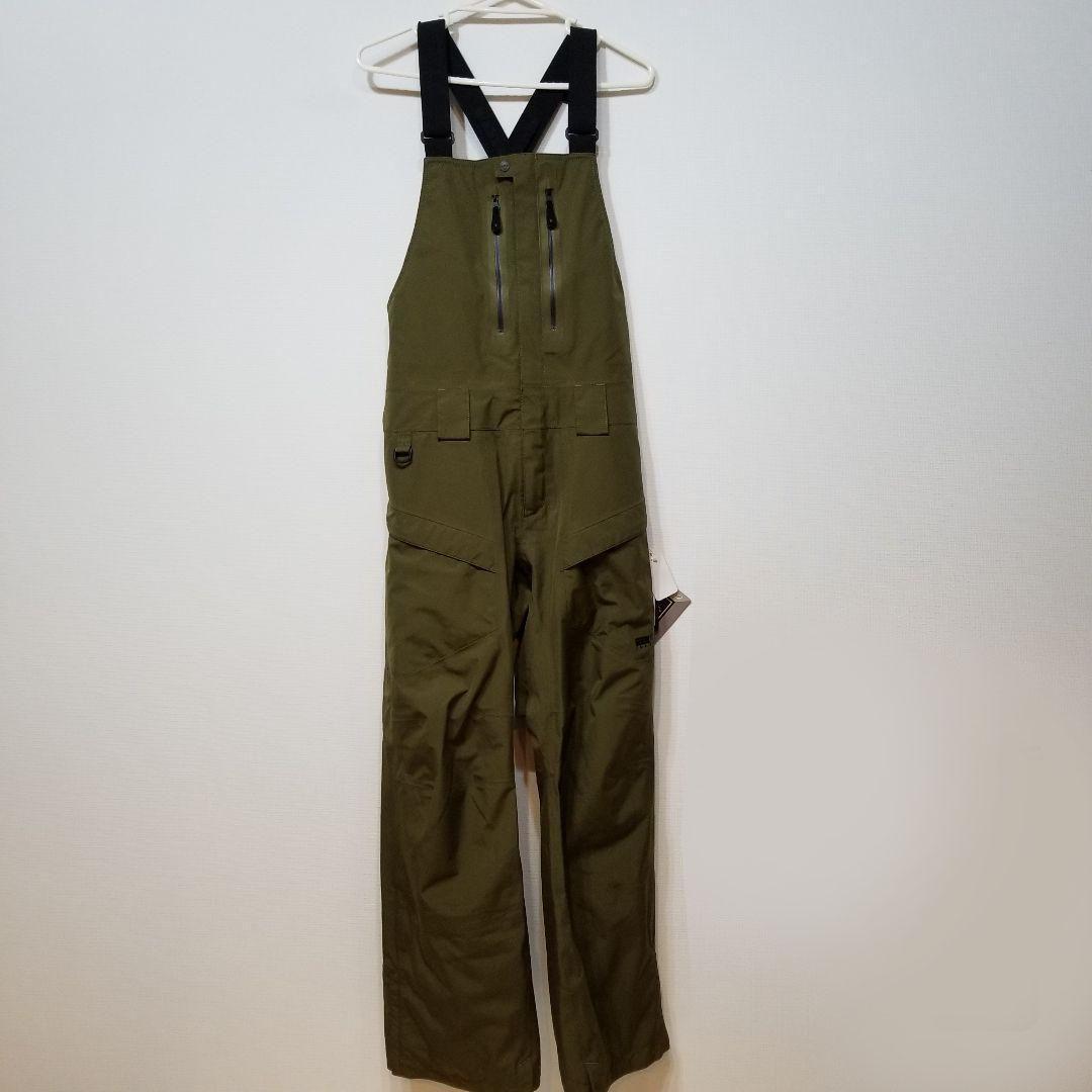 トゥーフォーワン 241 ゴアテック ビブパンツ M オリーブグリーン系