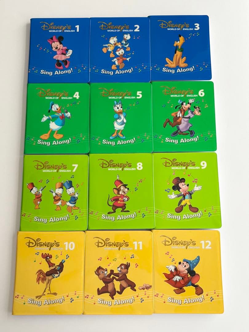 DWE 2018年 新子役 シングアロング DVDのみ sing along ディズニー英語
