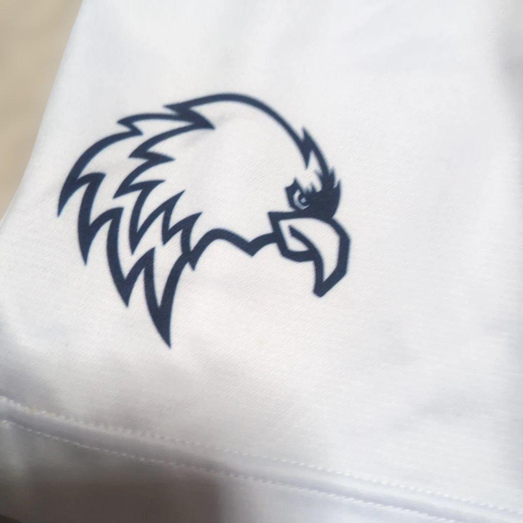 中京大学バスケット部♪ホワイト バスケットボールパンツ 鷲のロゴ