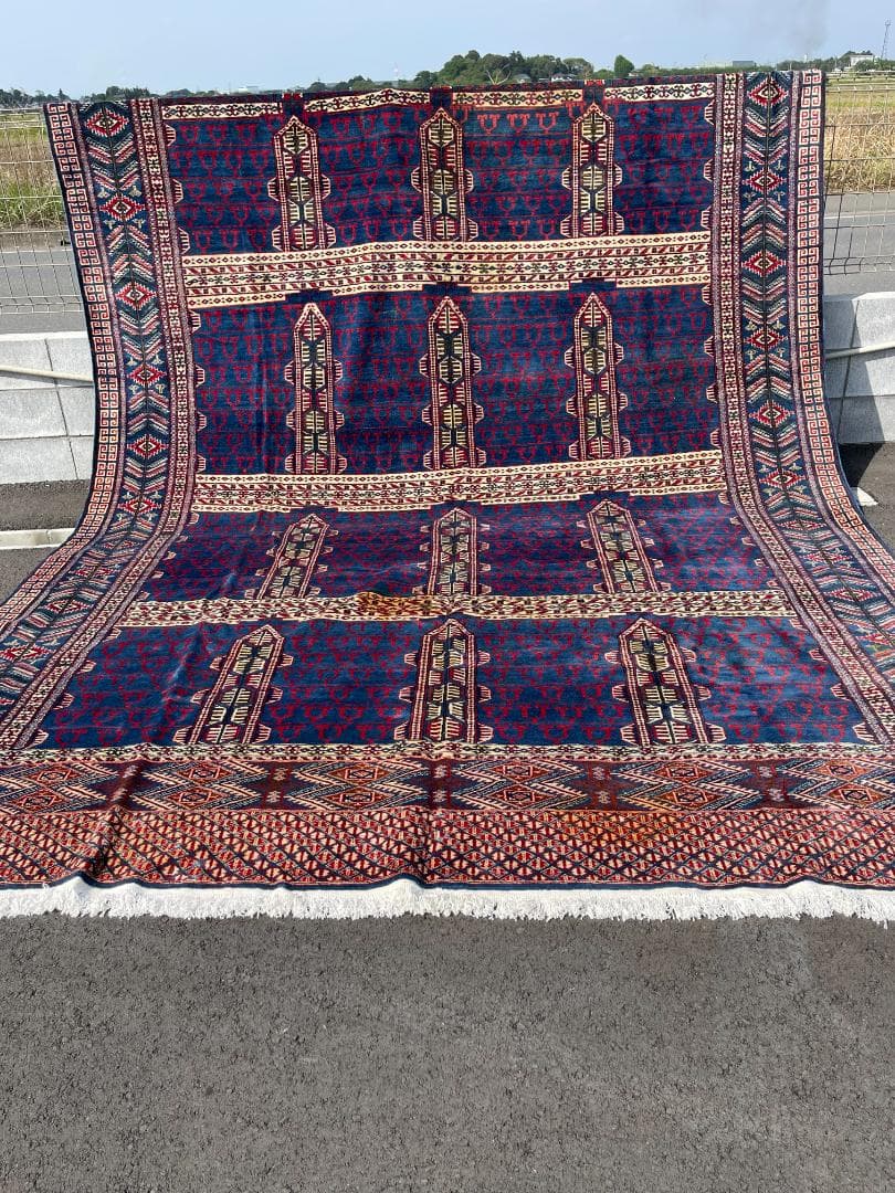 トルクメン カーペット ヴィンテージ 高品質 のハシュロ パルダ - メルカリ