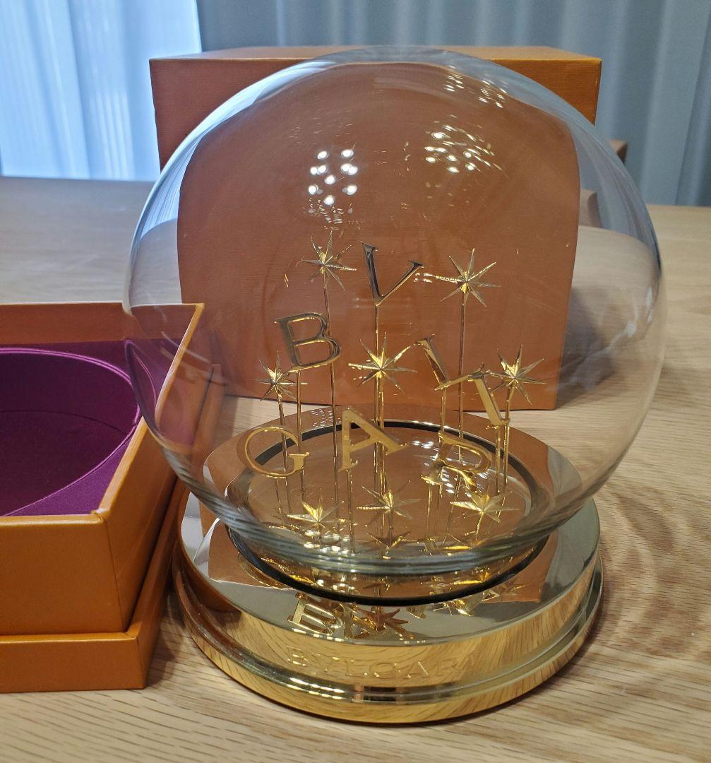 【非売品・希少】BVLGARI　ブルガリ　インテリア　オブジェ　ドーム 非売品・希少】BVLGARI ブルガリ インテリア オブジェ ドーム