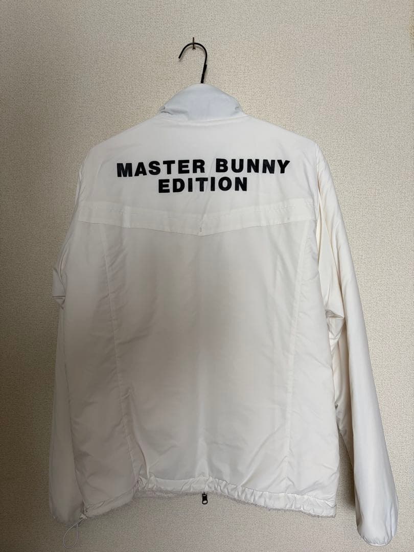 MASTER BUNNY EDITION 中綿ブルゾン リバーシブル ホワイト