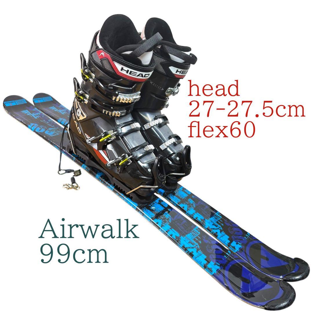 スキー板 ピンクと紫のデザイン 136