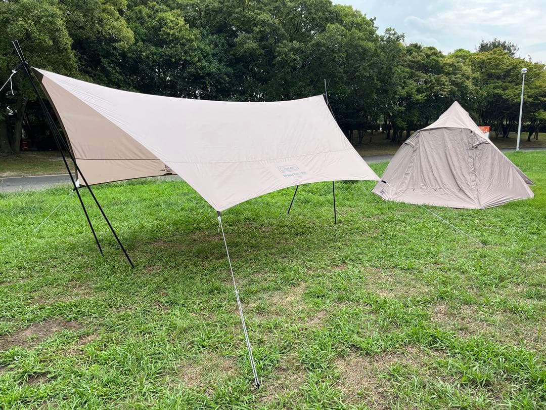 コールマン ワイドティピーとヘキサタープ kyoto-sakura.com