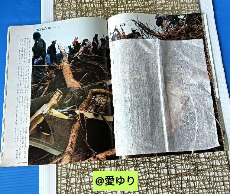 ♢日航ジャンボ機墜落事件❄️関連誌全5冊⭐御巣鷹山⭐事故