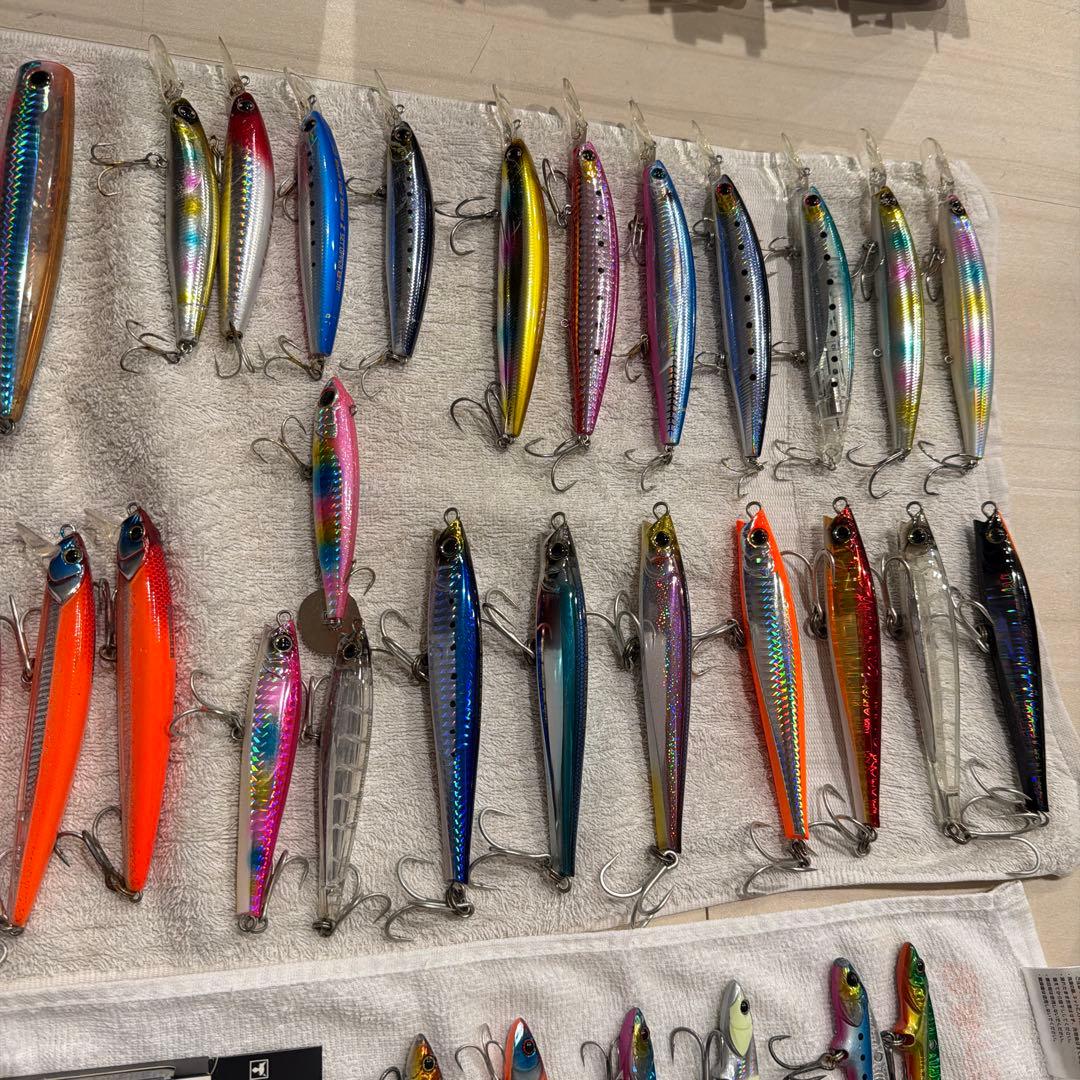 大人気ルアー多数 約75個 引退品ルアー セットアッパー ビックバッカー