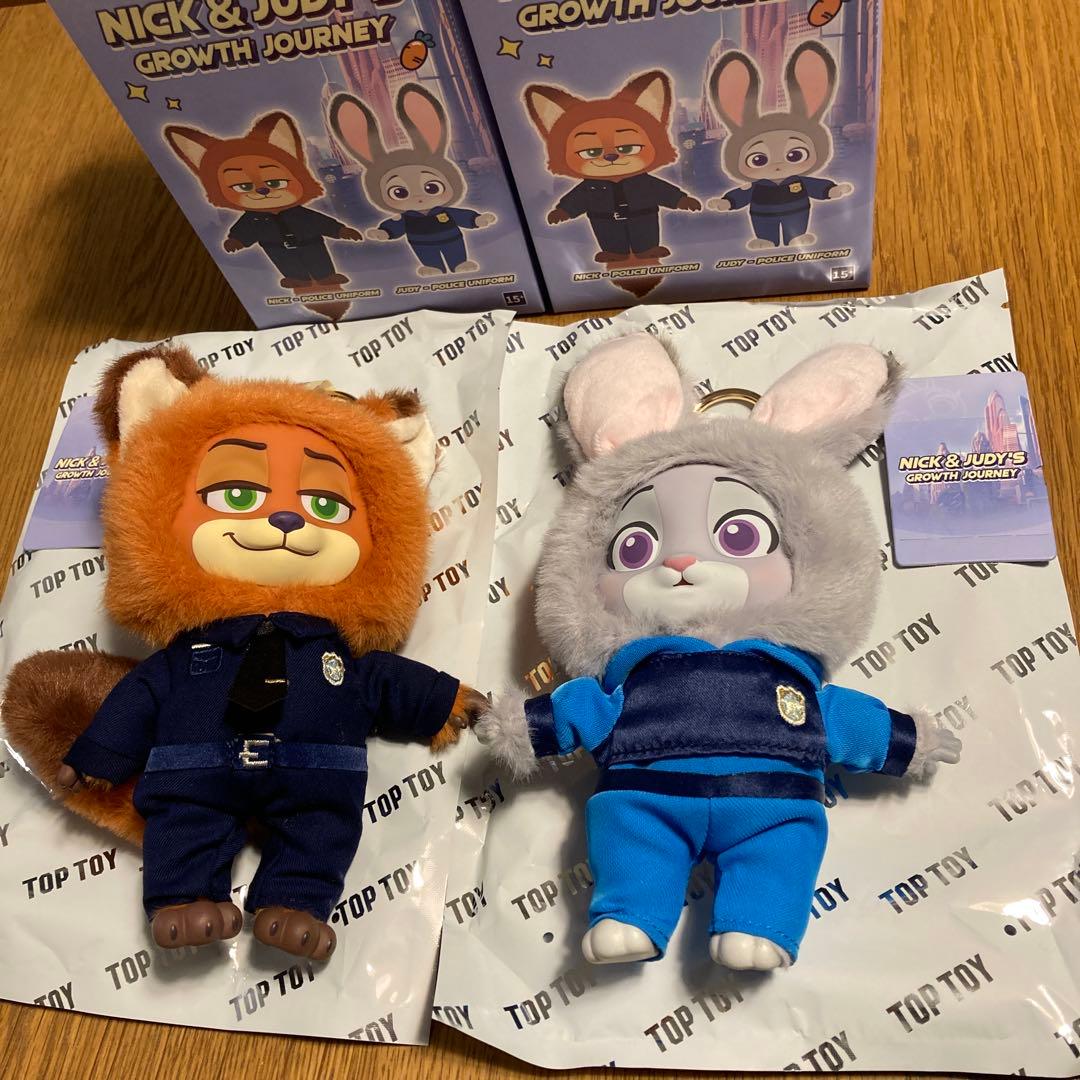 ズートピア TOPTOY 警察官 ジュディ ニック - メルカリ