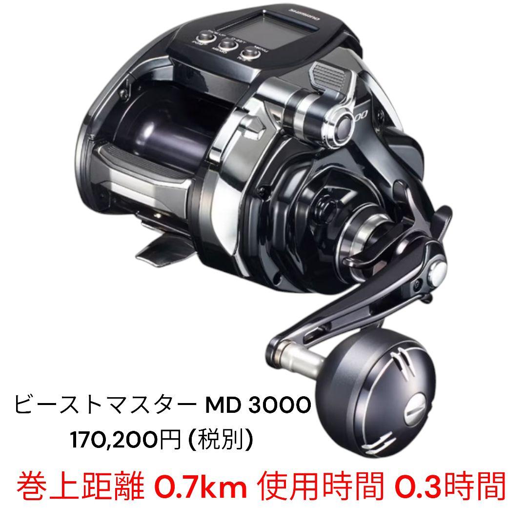 ビーストマスターMD3000 電動リール SHIMANO BeastMaster シマノ ビーストマスター MD3000 (リール) 価格比較 - 価格.com