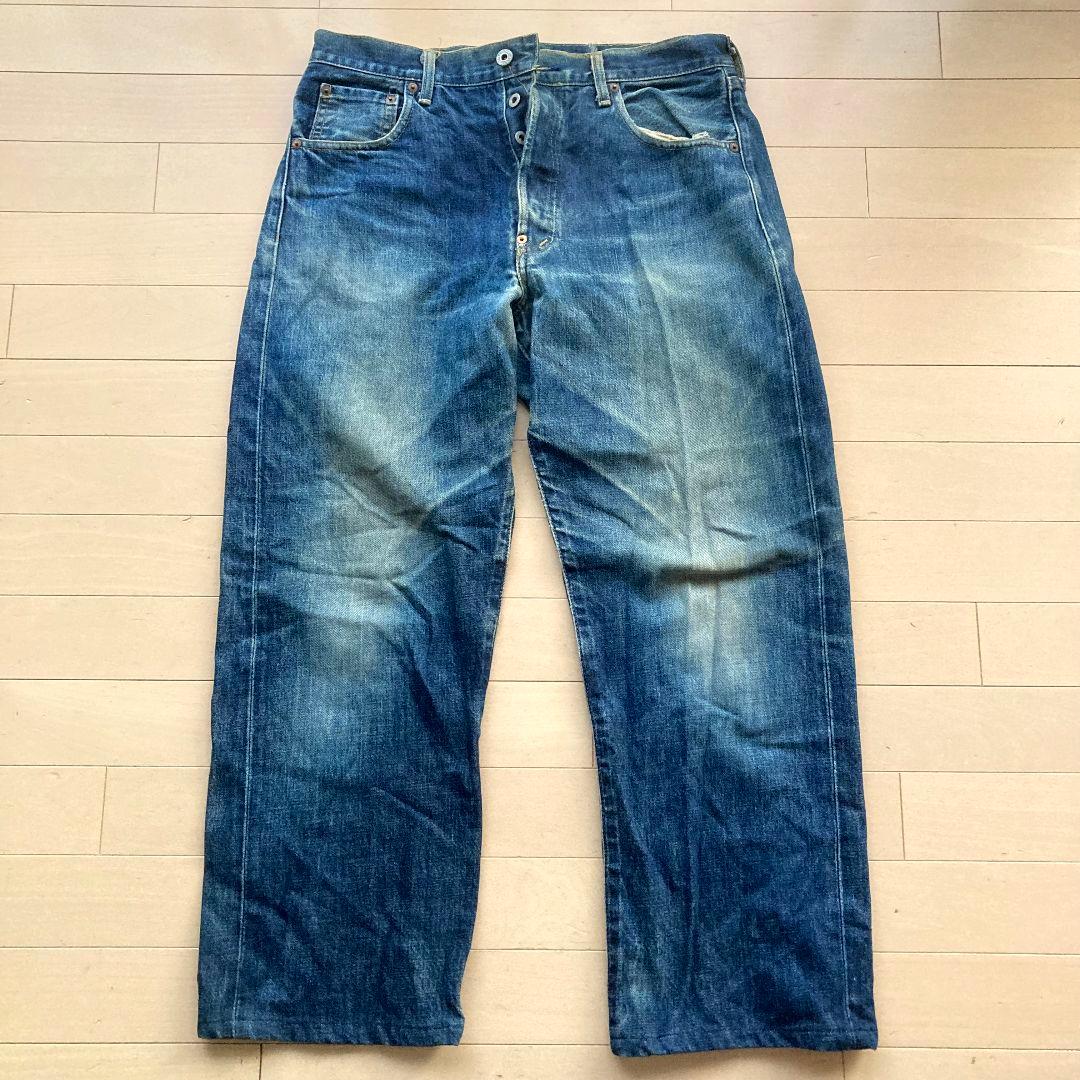 90s リーバイス 702xx デニム パンツ W34 赤耳 ビッグE　J4 90s リーバイス 702xx デニム パンツ W34 赤耳 ビッグE J4 - メルカリ