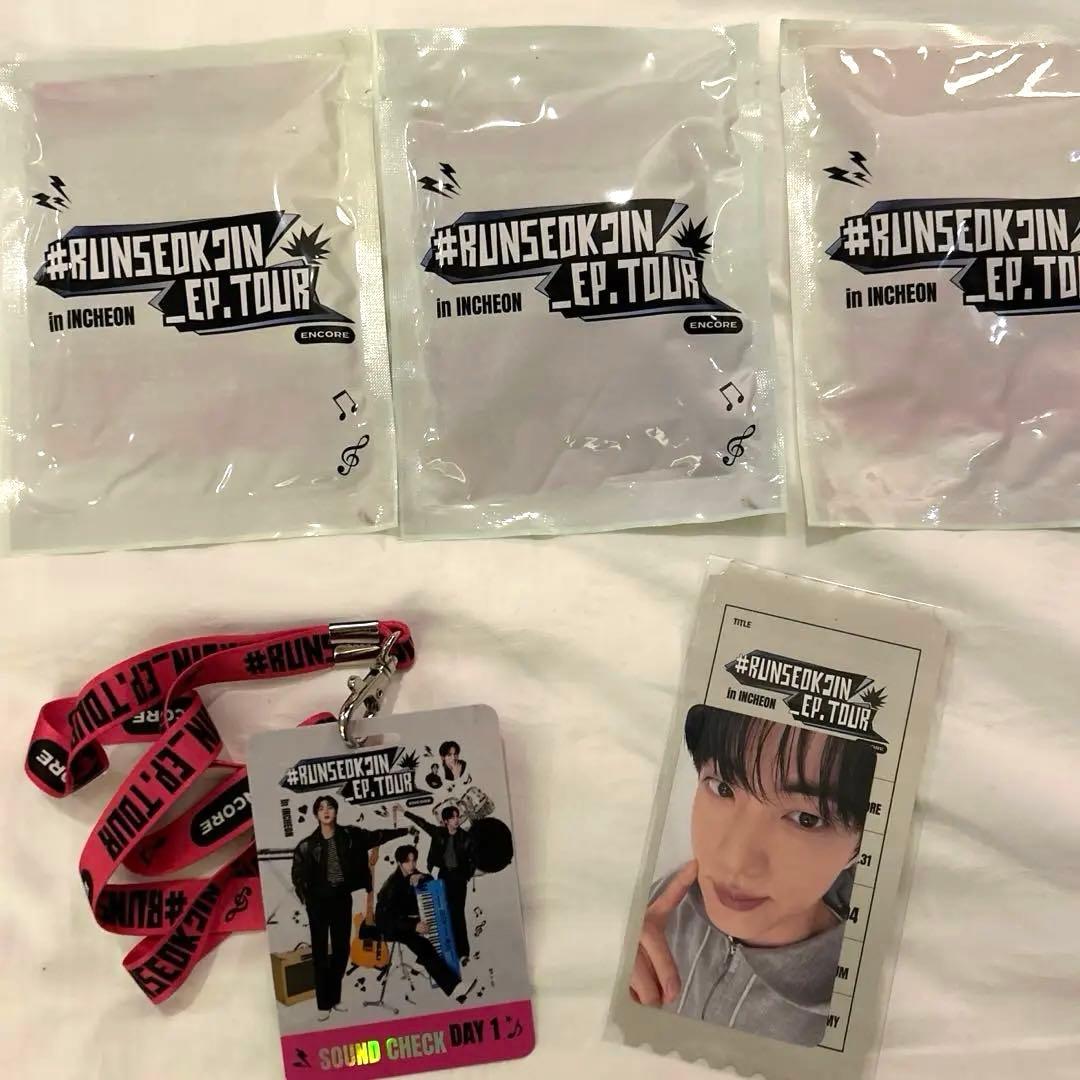 BTS ジン RUNSEOKJIN アンコン ARMYZONE 入場特典