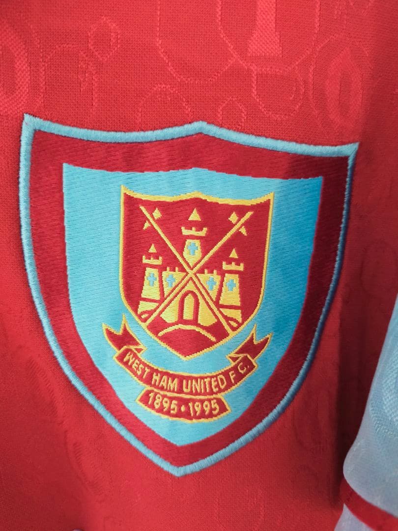 激レア】ウェストハム リオファーディナンド 96/97 ユニ Lサイズ