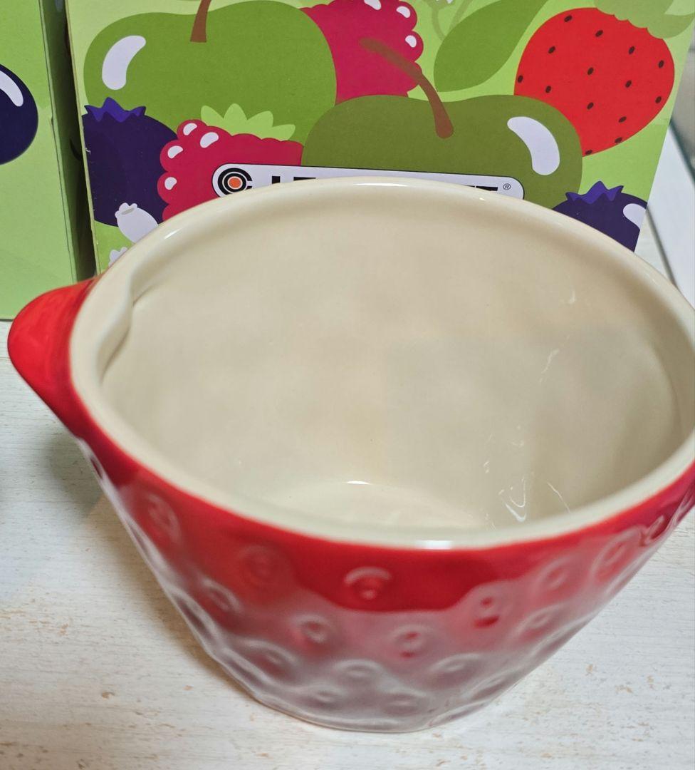 ∞ルクルーゼ∞ミニブルーベリー&ミニストロベリー 陶器キャニスター 2