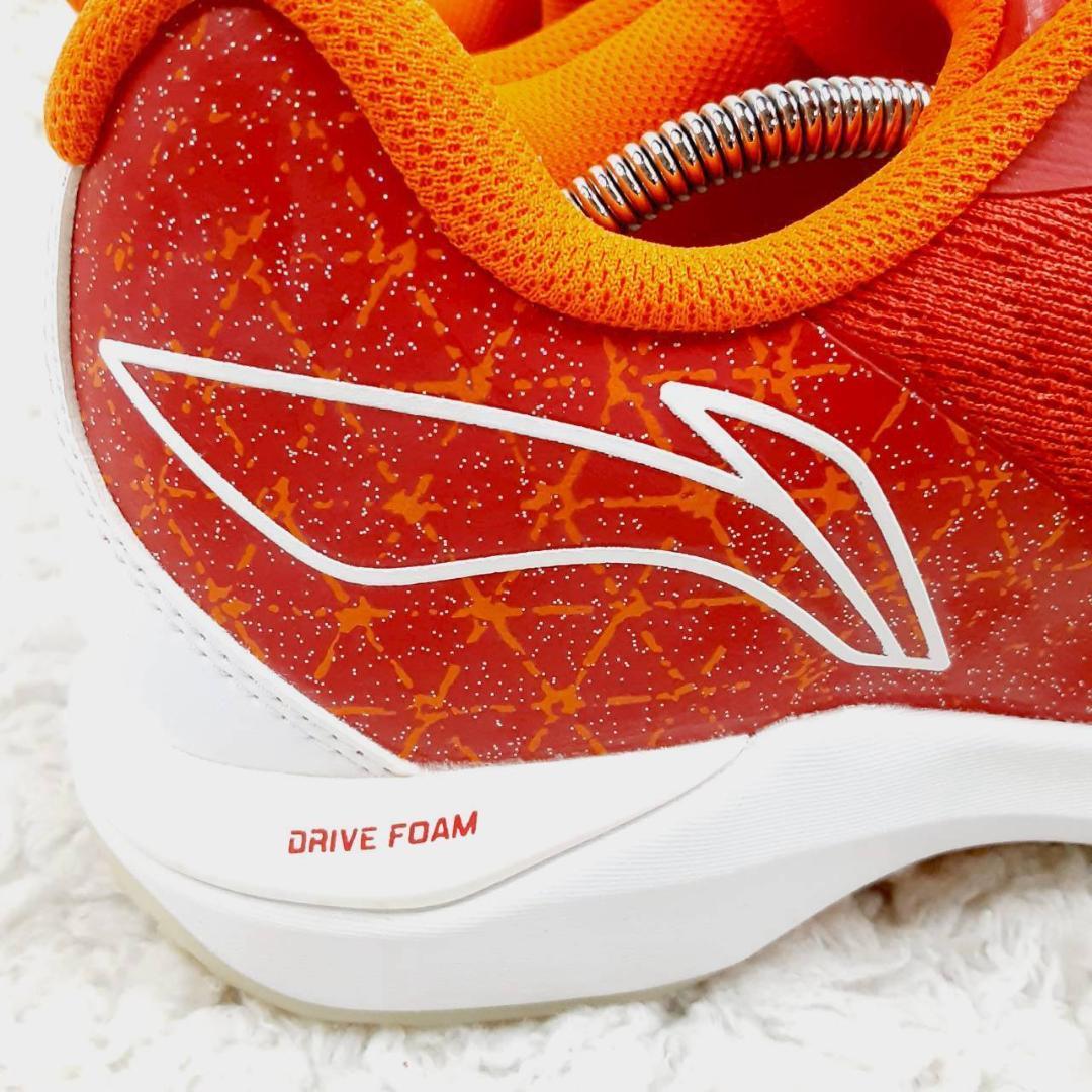 新品未使用27.5㎝◎LI-NING バドミントンシューズ 赤 ZLX2001 - メルカリ