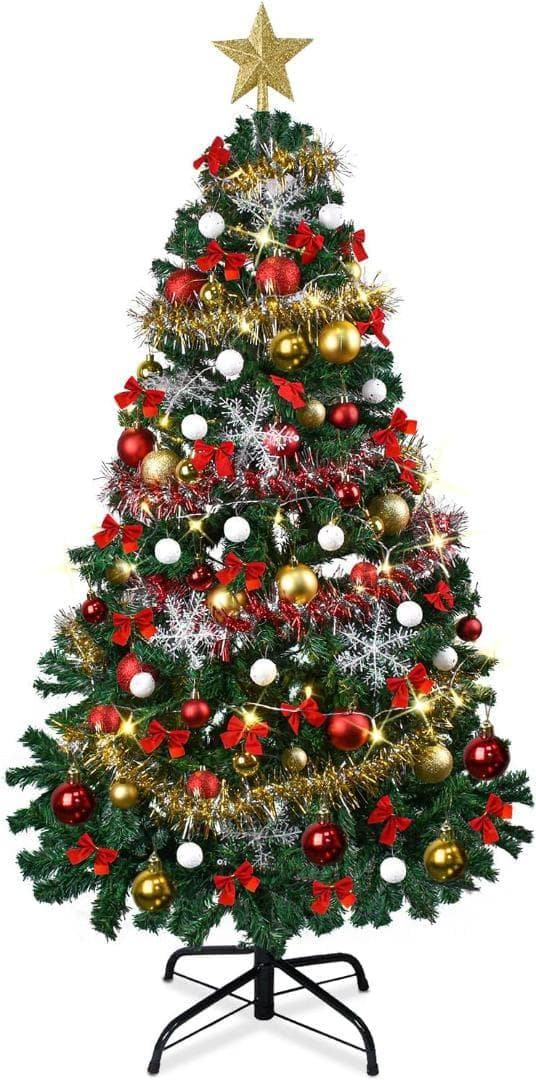 【M3129-107-73】クリスマスツリー 180cm 枝数700本 Amazon.co.jp: クリスマスツリー セット 180cm christmas tree 高濃密