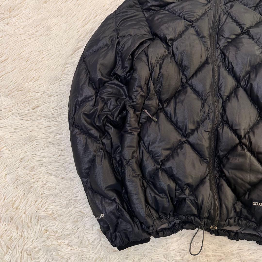 montbell 00s キルティング アルパインダウンパーカ テック系 黒