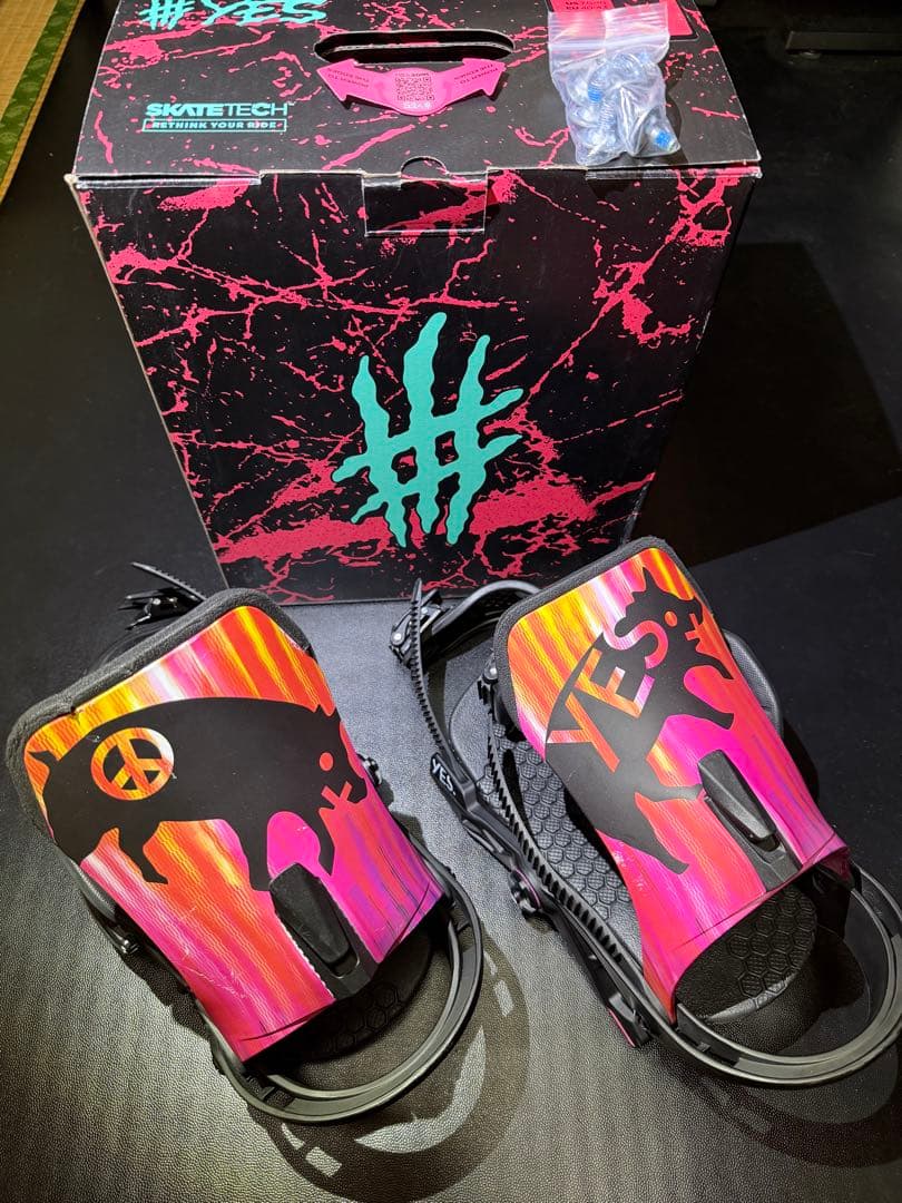 NOW ビンディング　YESコラボ　select pro Now Select Pro x YES. Snowboard Binding - 2024 - Snowboard