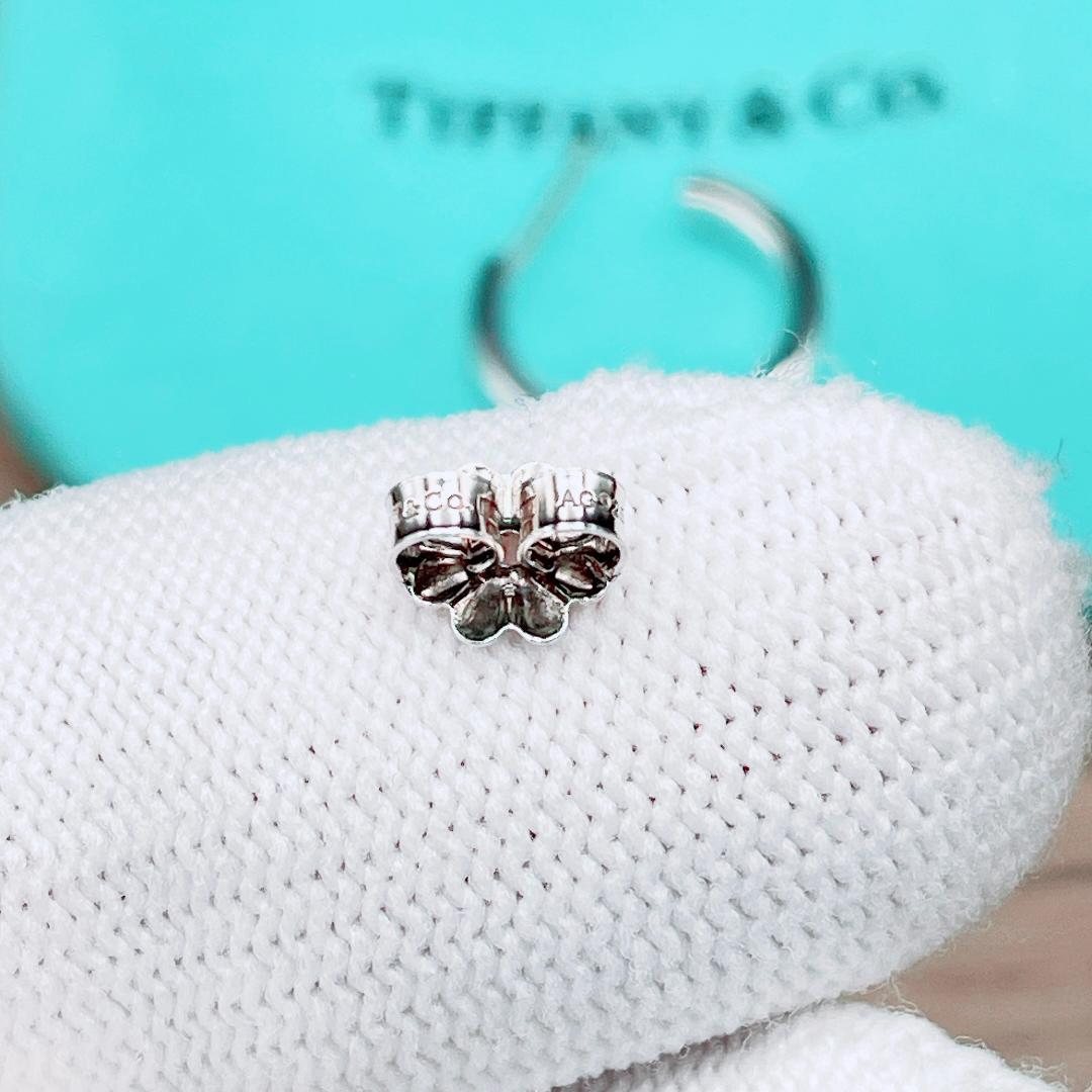 ◇ティファニー◇新品仕上済 1837 スモール フープピアス 925 2.21g