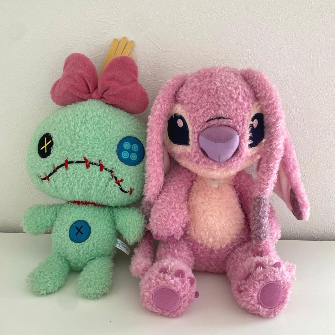 ディズニー ぬいぐるみ スティッチ エンジェル スクランプ リロ