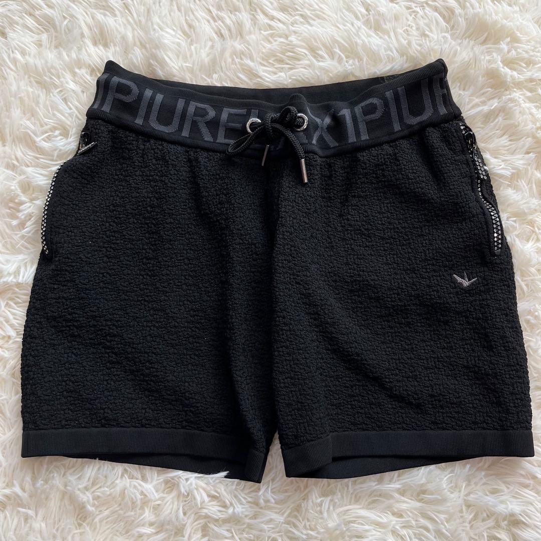 1piu1uguale3 フルジップパーカーセットアップwジップ 装飾 y2k