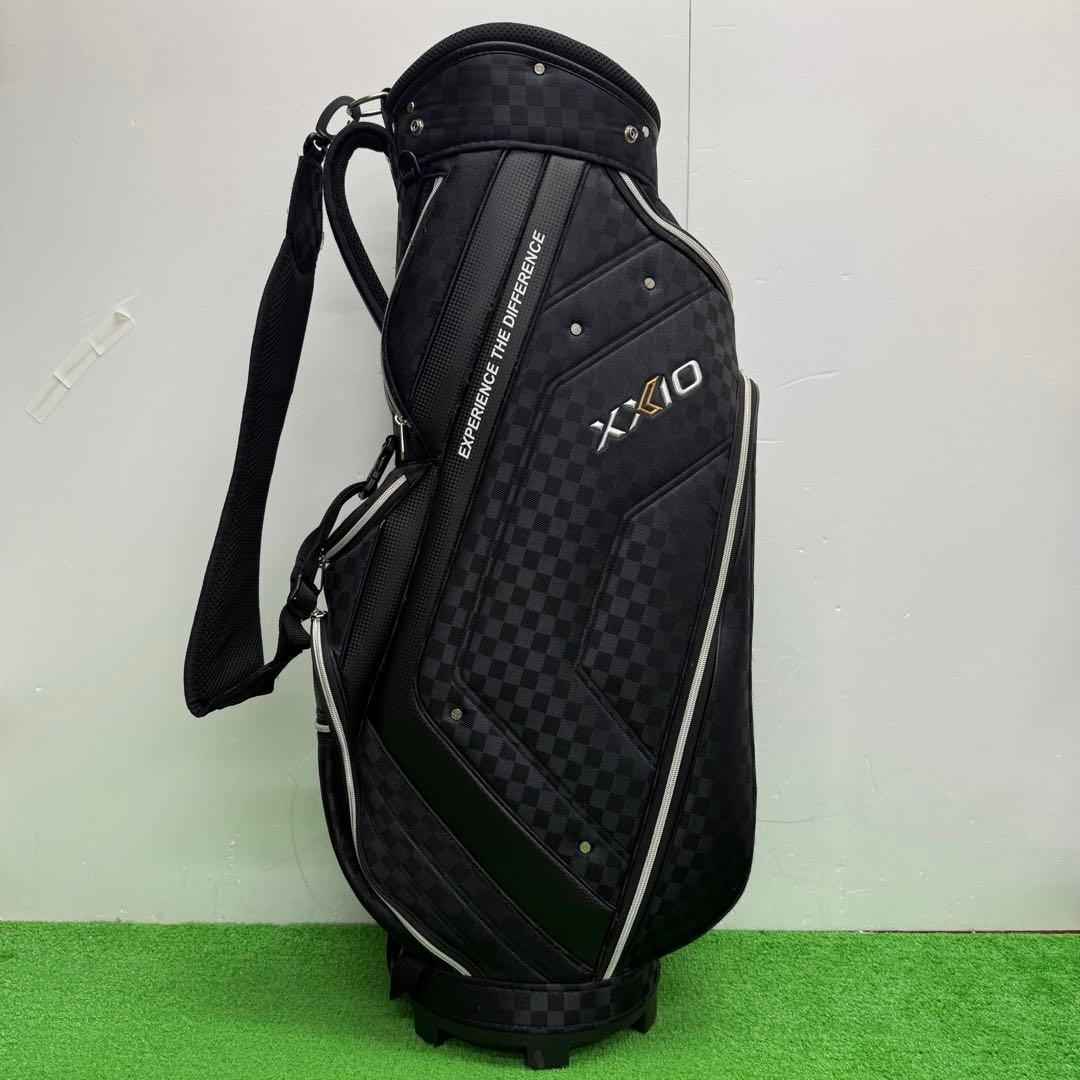 ゼクシオ XXIO ゴルフバッグ　キャディバッグ　9インチ ブラック ゼクシオ キャディバッグ プロモデル 9 5インチ 5分割 ブラック｜Yahoo