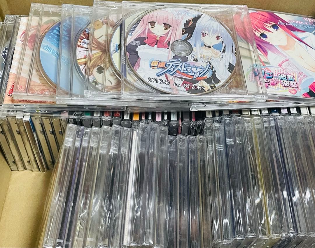 美少女ゲーム等 ゲーム特典CD まとめ売り　80本以上　ギャルゲー　未開封あり
