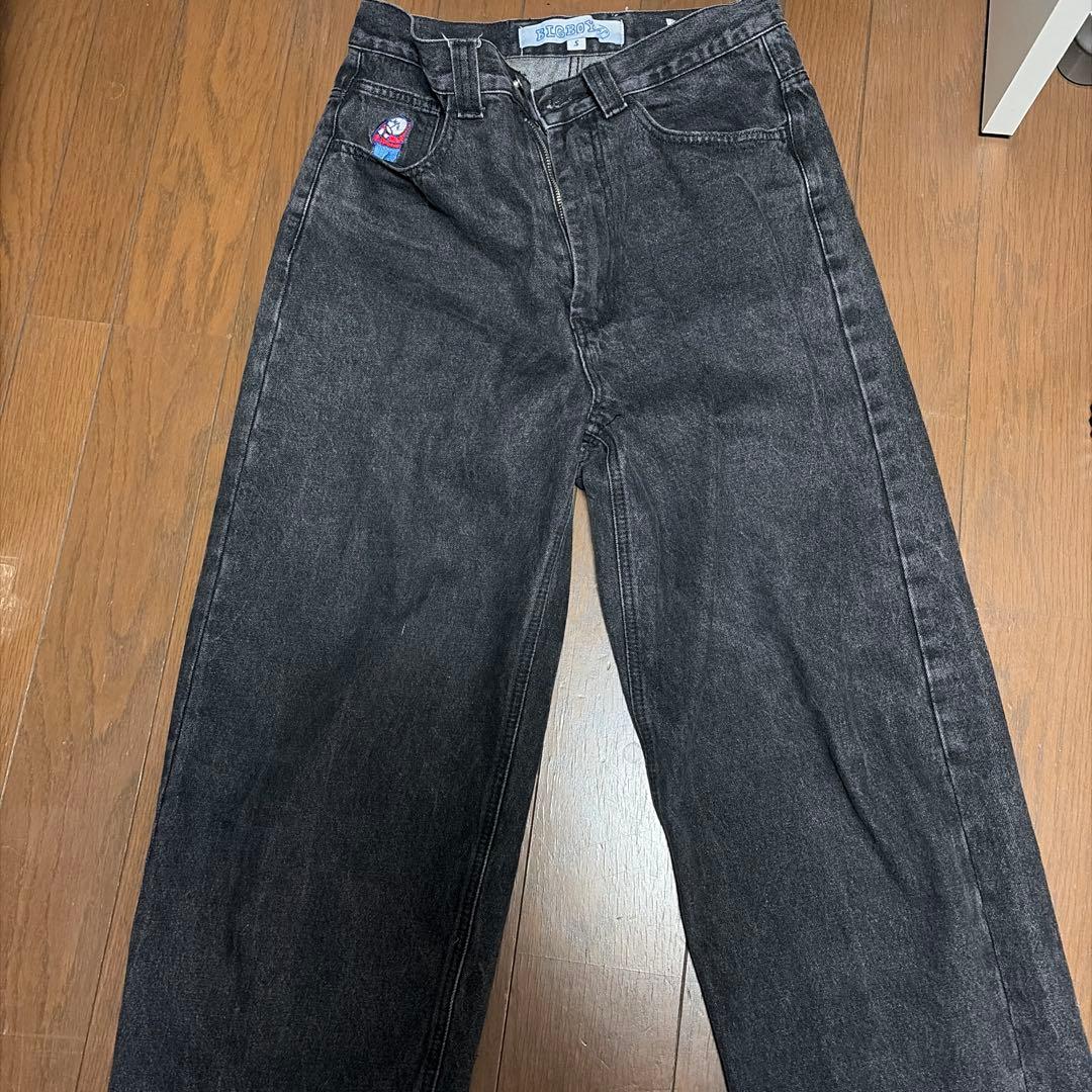 polarskate bigboy pitchblack 旧ロゴ fti Big Boy Pants - Pitch Black – Polar Skate Co.