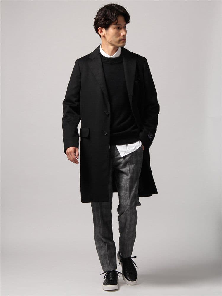 UNIVERSAL LANGUAGE/コロンボピュアカシミヤステンカラーコート - メルカリ