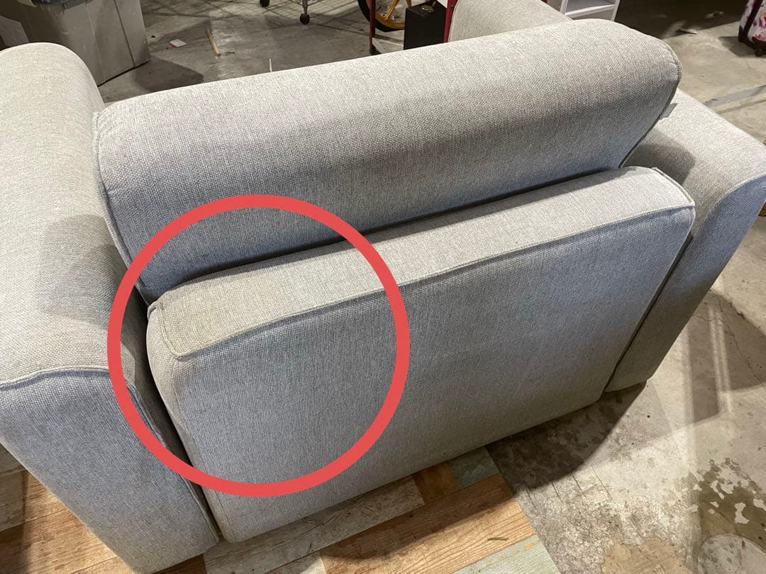 岐阜六条直接引取歓迎】コアラマットレス ソファベッド シングル グレー