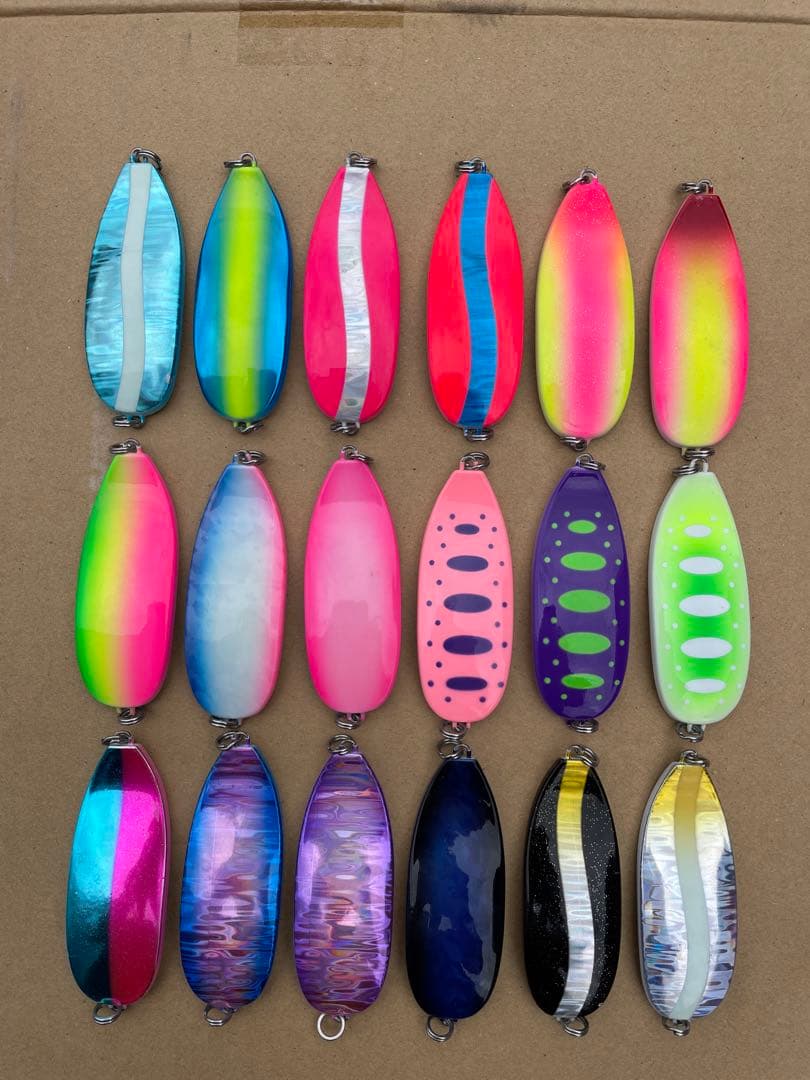 Jackson鮭将軍18個セット限定カラー アキアジ釣り】”Jackson”鮭将軍限定カラー、他続々入荷！ - 道東の釣り