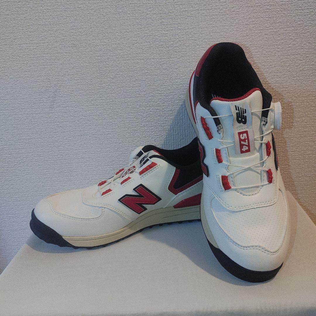 ニューバランス　574　ゴルフシューズ　22.5センチ ダイヤル　未使用 alpen-group_0543990026