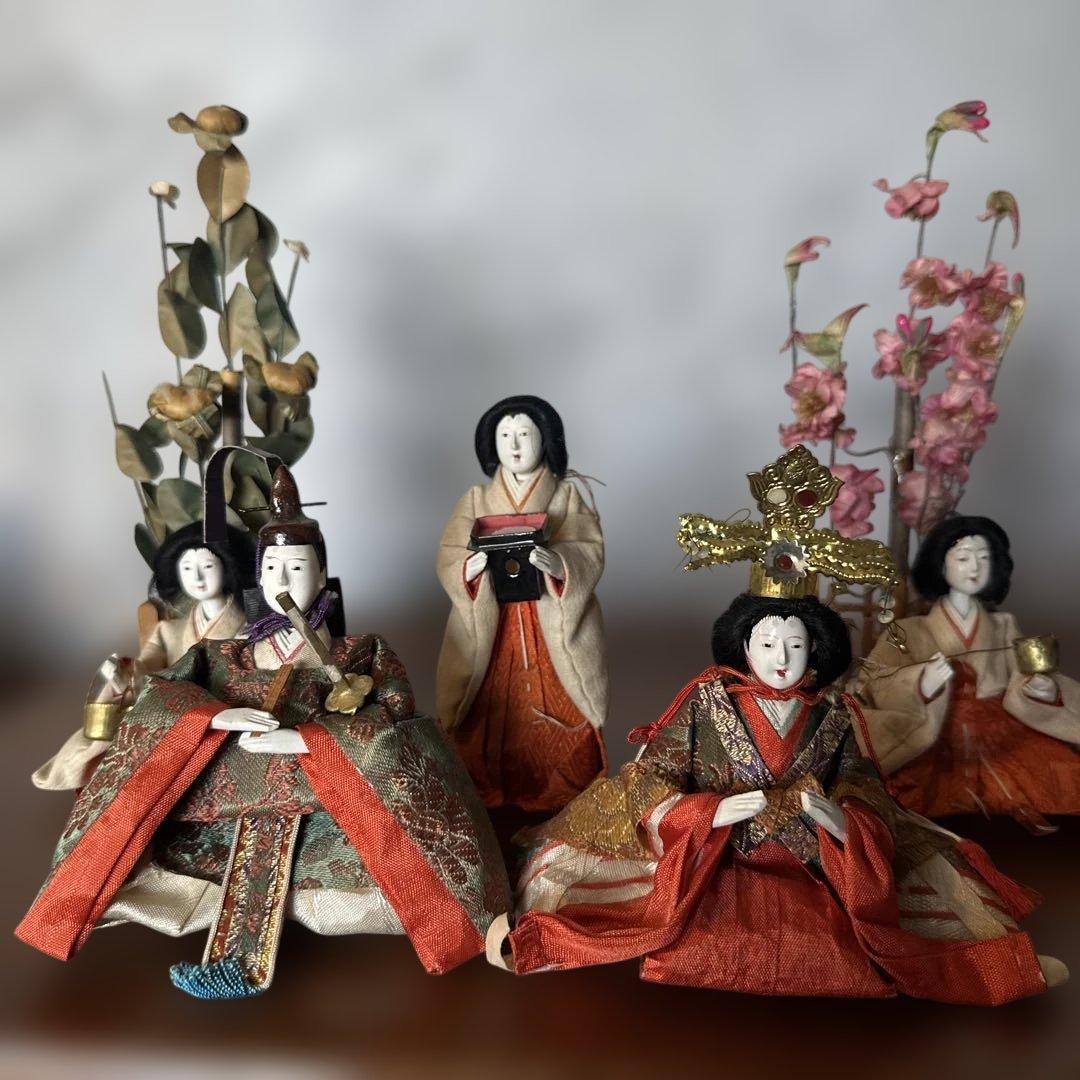 最終お値下げ❣️希少品 蔵出し アンティーク雛人形セット ひな祭り