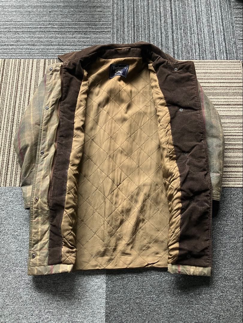 70〜80s】 Burberrys オイルドジャケット英国製 ヴィンテージ